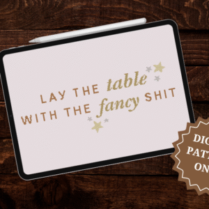 Fancy Sh*t | Digital Crochet Pattern